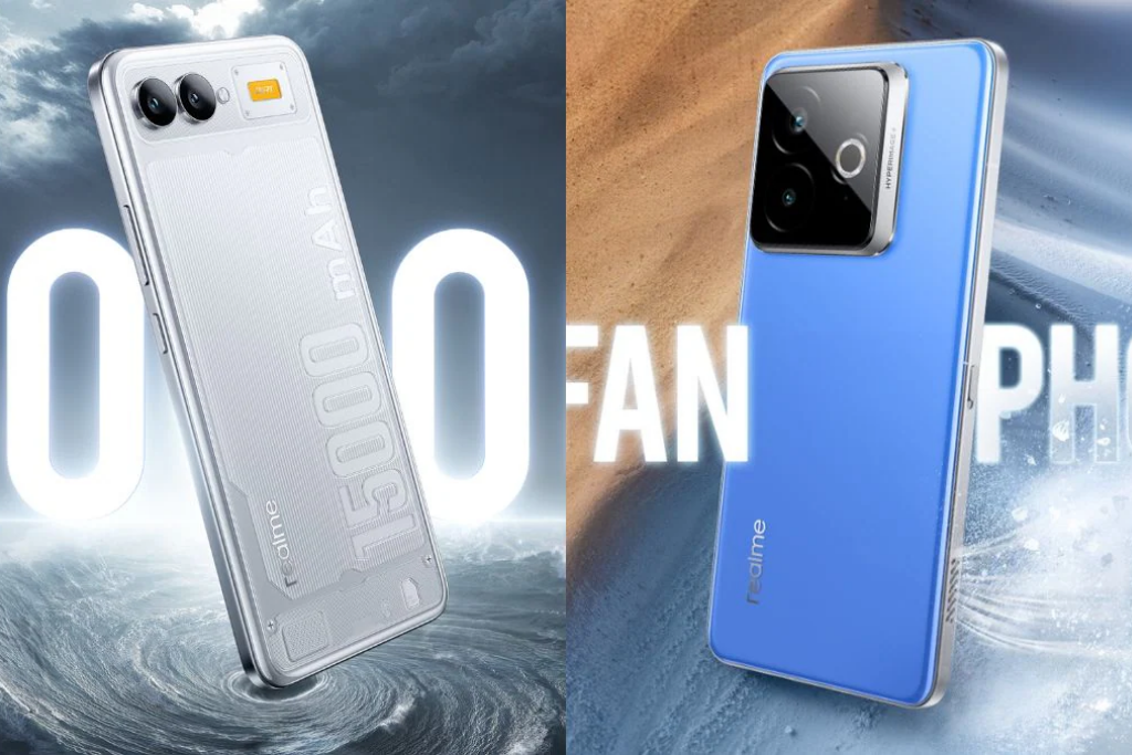 Realme 15000mAh battery phone
